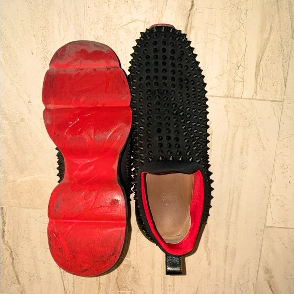 Spike sock Christian Louboutin without box but proof of authenticity